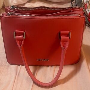 Steve Madden Bold Pink Satchel